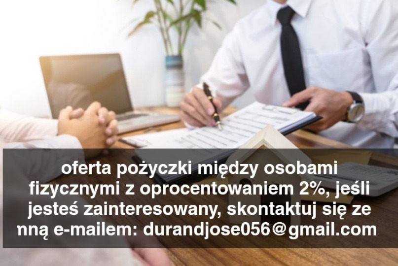 oferta pożyczki