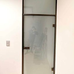 Majster Szklarz - Drzwi szklane matowe