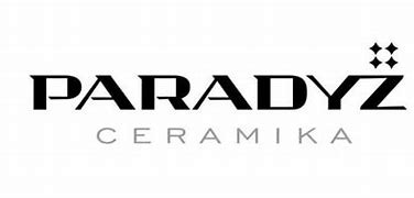 Logo firmy Paradyż Ceramika z charakterystycznym symbolem czterech gwiazd w prawym górnym rogu.