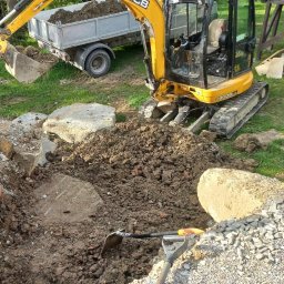 Niwelacja terenu Rabka-Zdrój 2