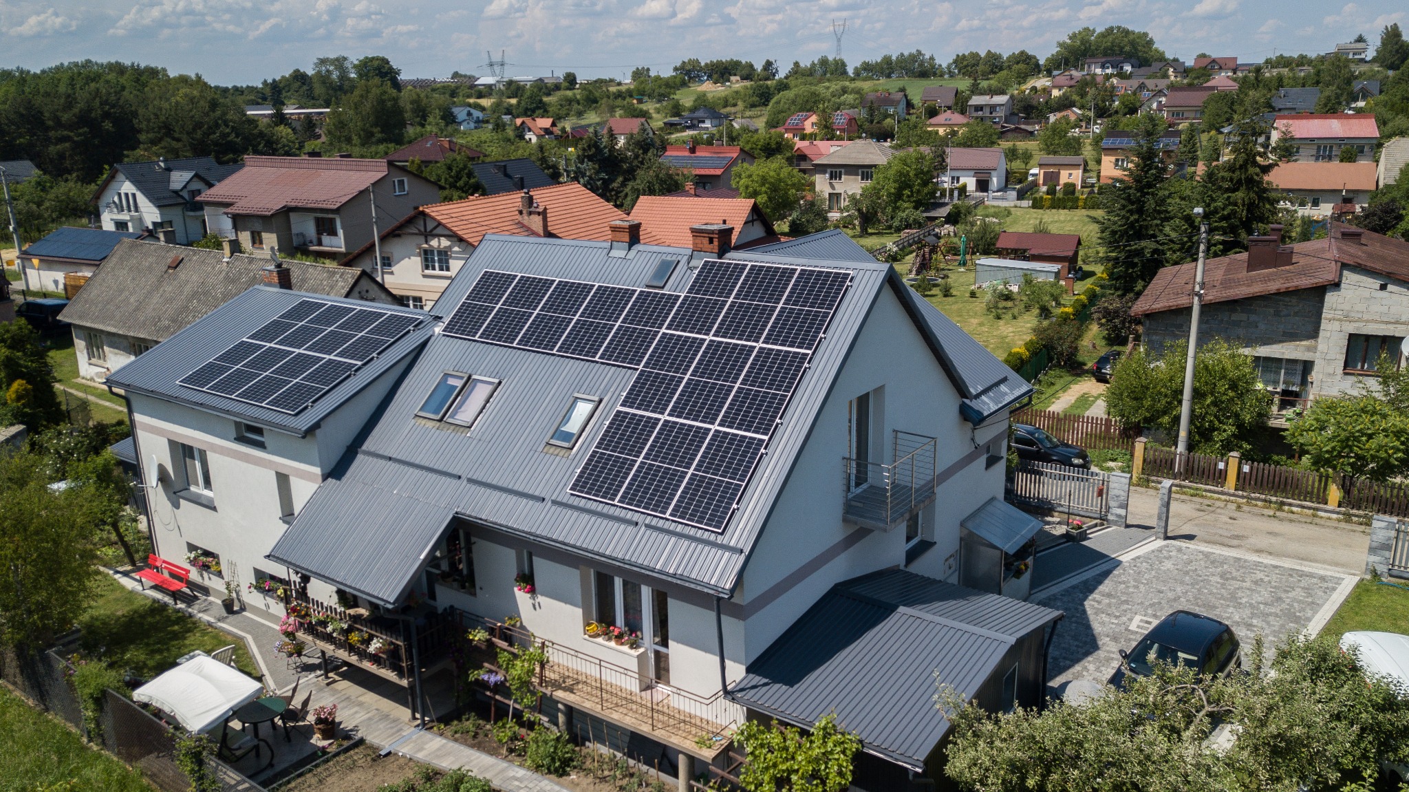 Instalacja 10KWp zrealizowana w Libiążu.
