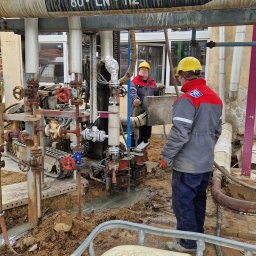 mikropale TITAN w ciasnej lokacji. Płock