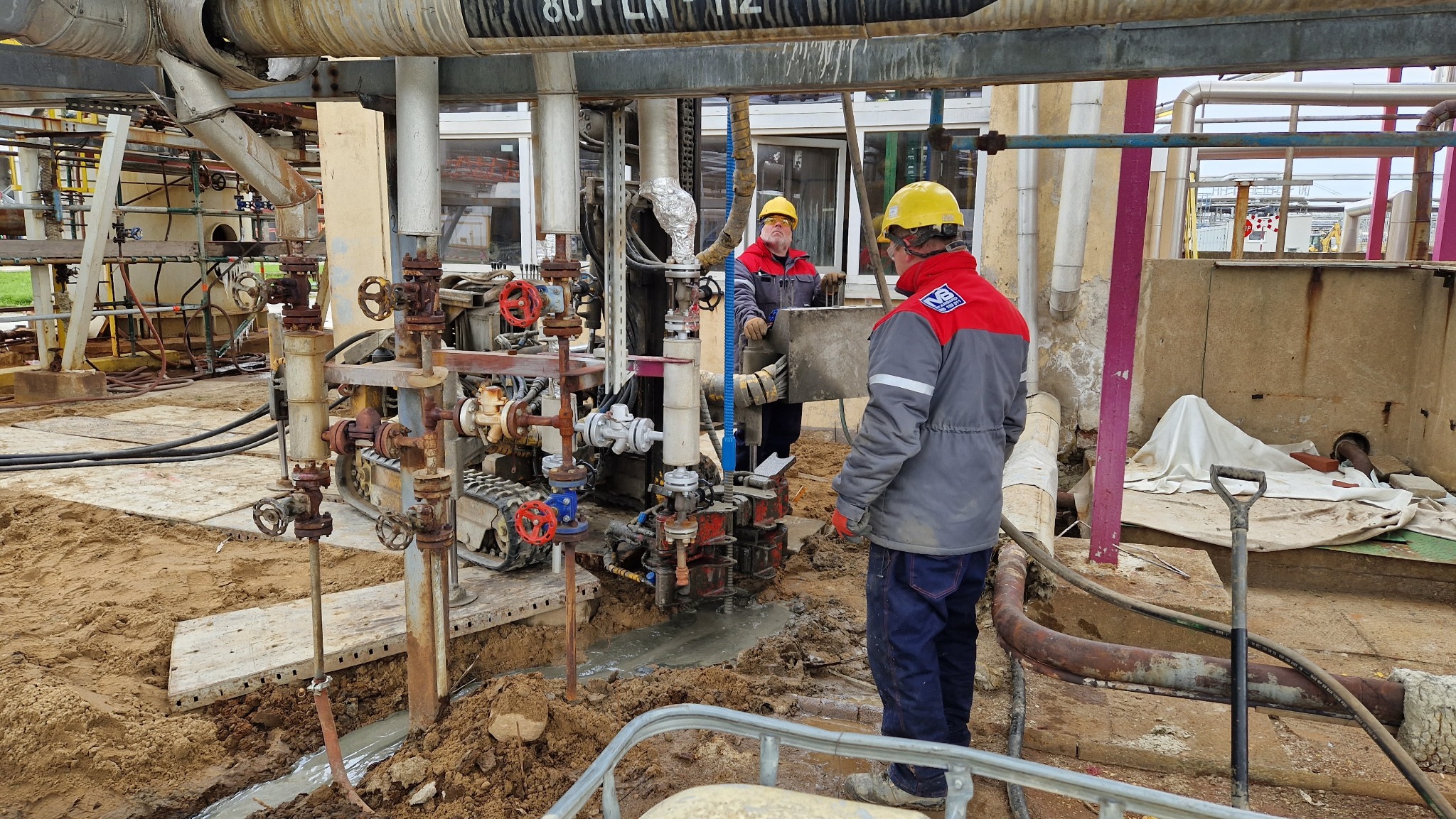 mikropale TITAN w ciasnej lokacji. Płock