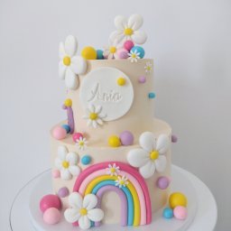 Tort urodzinowy dziewczęcy