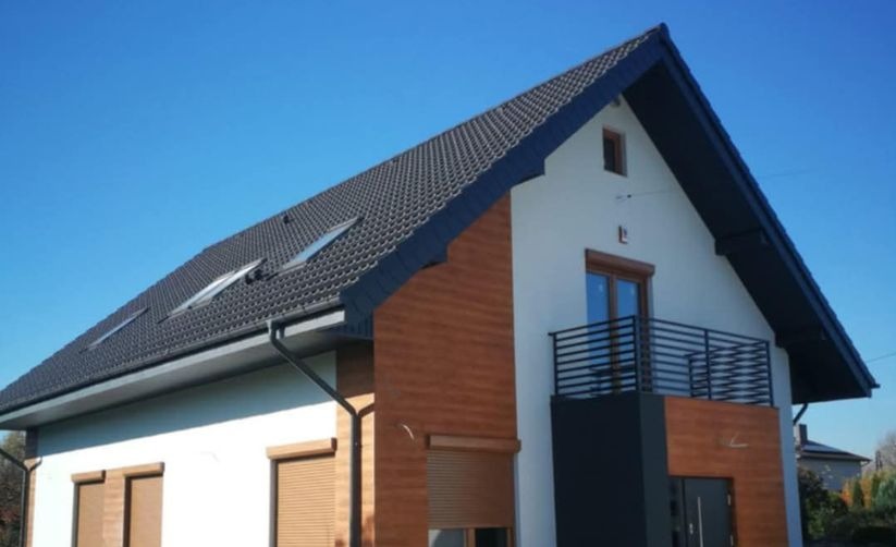 Docieplenie ścian zewnętrznych plus elewacja.