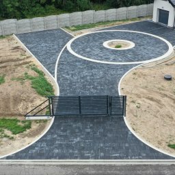 Układanie kostki brukowej Koło 2