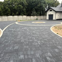 Układanie kostki brukowej Koło 3