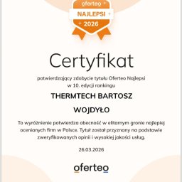 ThermTech Bartosz Wojdyło - Wentylacja i rekuperacja Tarn&oacute;w