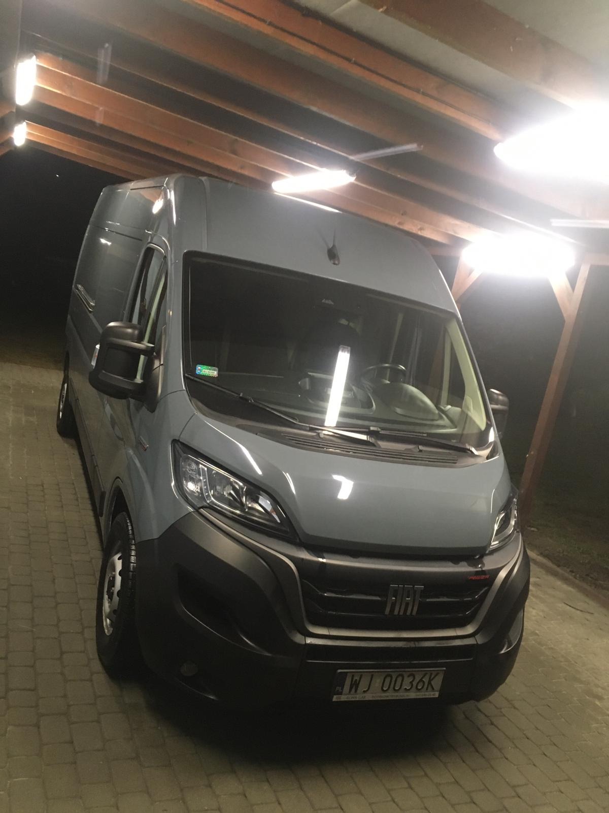 Wymiary paki busa: 190cm wysokość 180cm szerokość 350cm długość