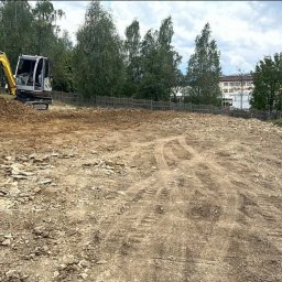 Niwelacja terenu Nowy Sącz 3