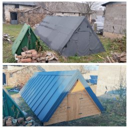 Stara piwniczka odratowana z sentymentu pani inwestor :)