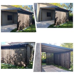 Arkadiusz Brożek - Wiata garażowa aby autko miało gdzie zimować :)