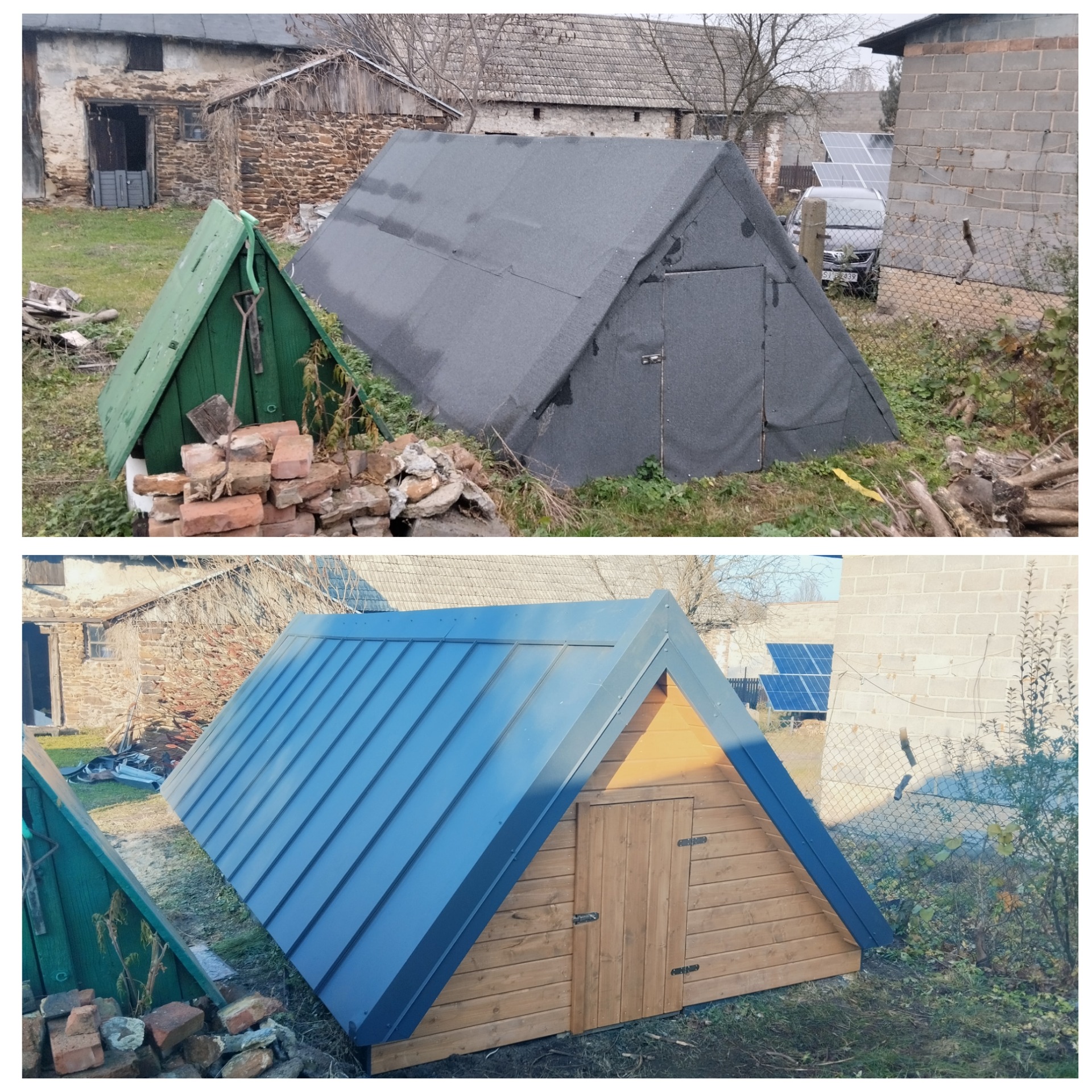 Stara piwniczka odratowana z sentymentu pani inwestor :)