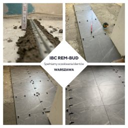 Wylewka betonowa, wyrównanie podłego pod płytki.