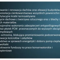 Reklama agencji reklamowej oferującej malowanie i renowację dachów, elewacji, termoizolację, pokrycia dachowe, zabezpieczenia antypoślizgowe, montaż płytek PCW, folie ochronne, renowację kościołów,...