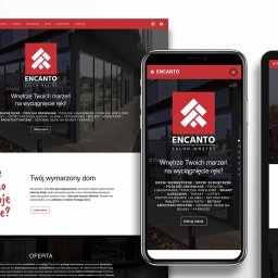 Kreowanie marki Encanto Toruń wraz ze stroną internetową.