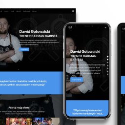 TRN Studio - Kreowanie marki Dawid Gotowalski wraz z filmem promocyjnym i stroną internetową.