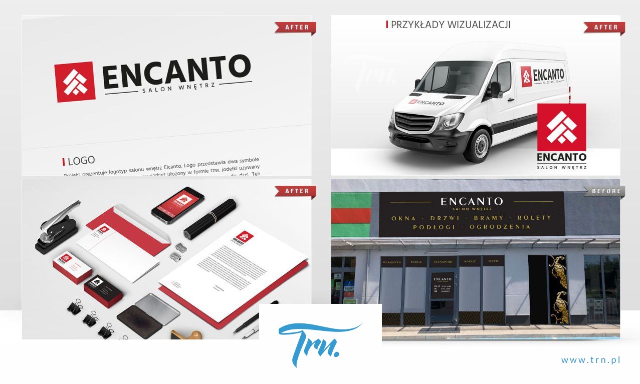 Kreowanie marki Encanto - Salon wnętrz