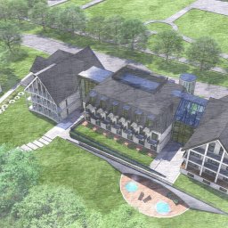 KORNEL KŁOS STUDIO QOS - koncepcja hotelu w Zgorzelcu