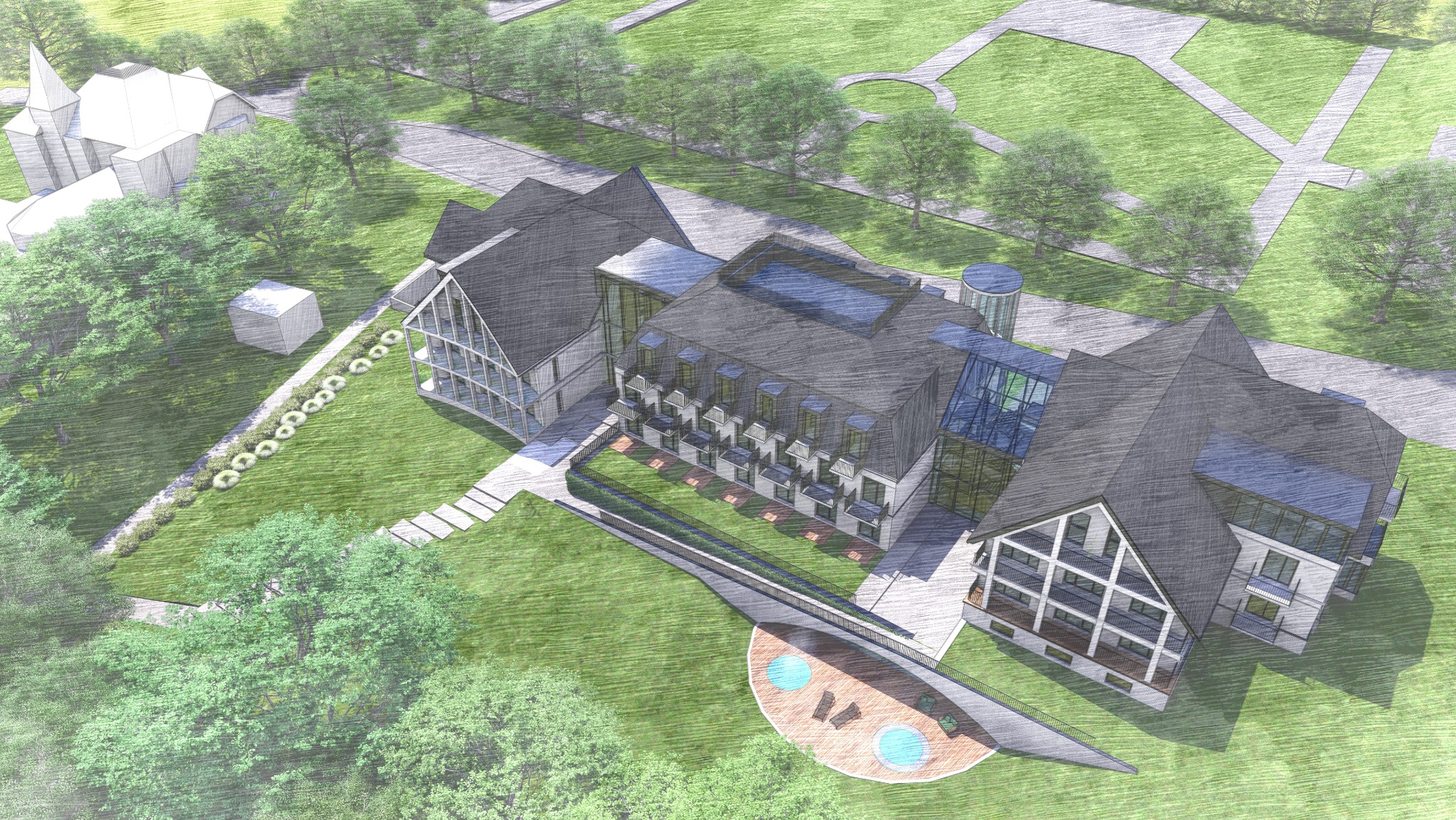 koncepcja hotelu w Zgorzelcu