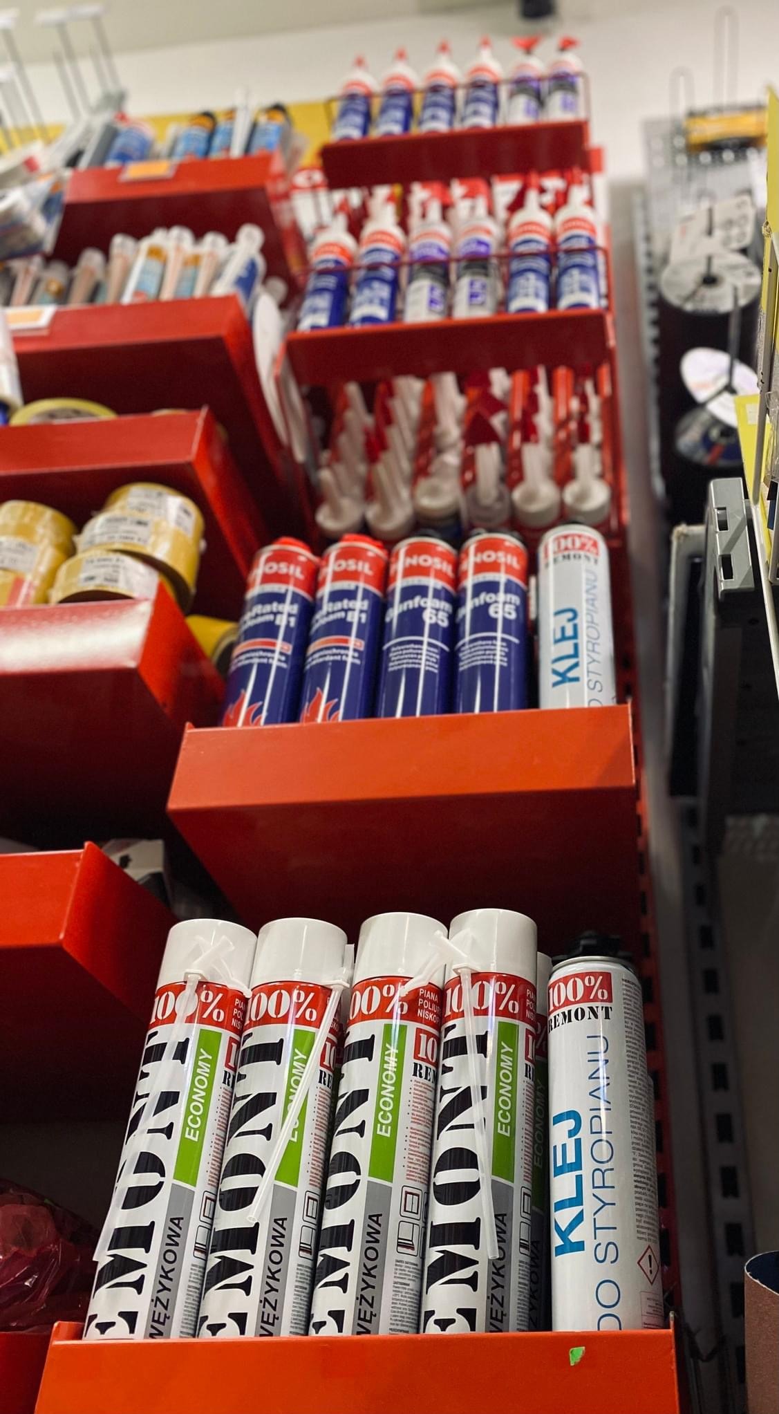 PENOSIL Piany montażowe, sylikony, uszczelniacze i wiele więcej produktów tej marki.