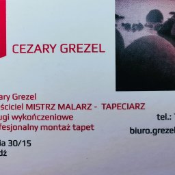 CEZARY ADAM GREZEL - Kładzenie Tapet Łódź