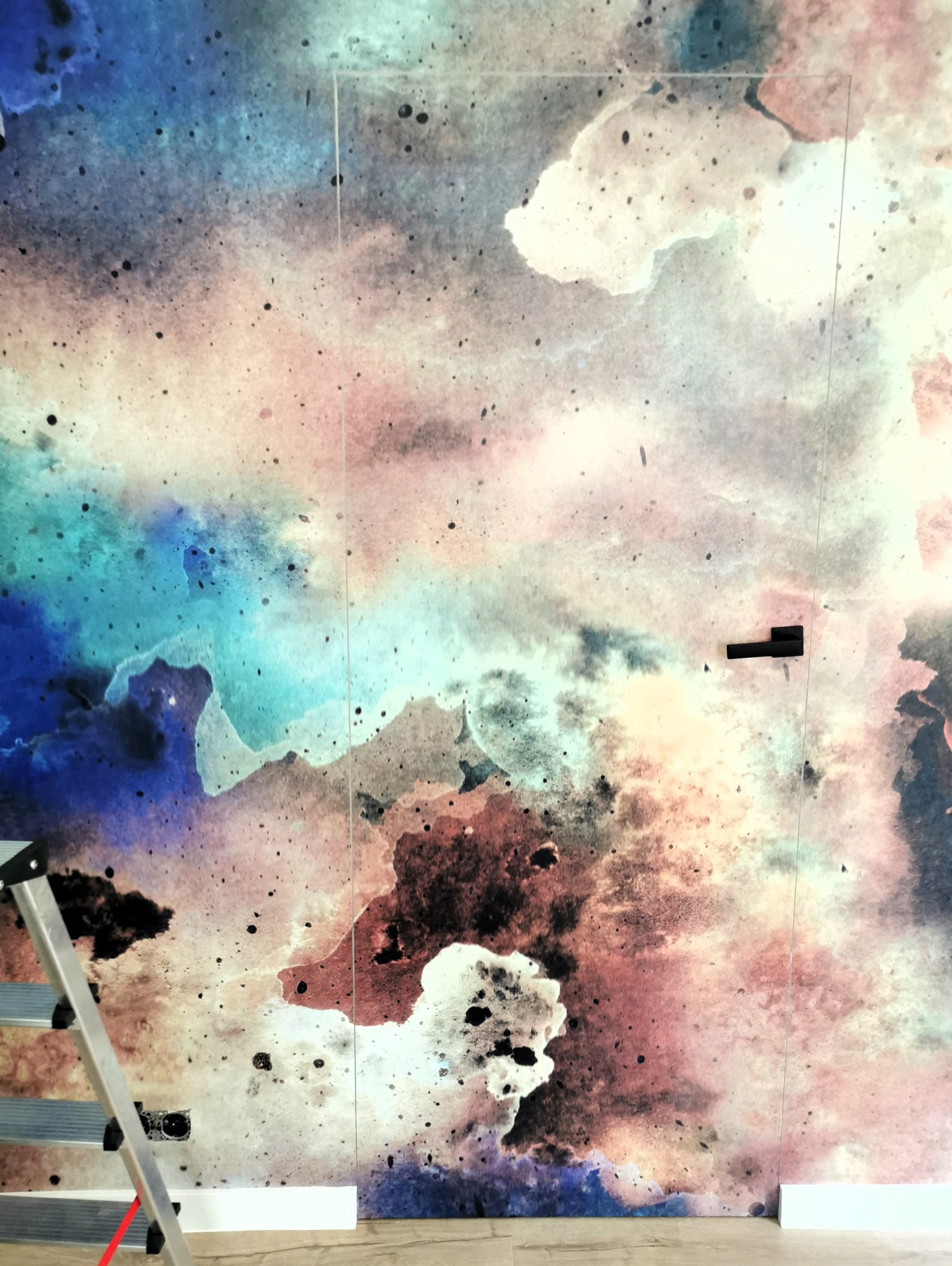 Tapetowanie DRZWI UKRYTE zamknięte