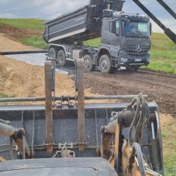 Rozbiórki budynków Barczewo 2