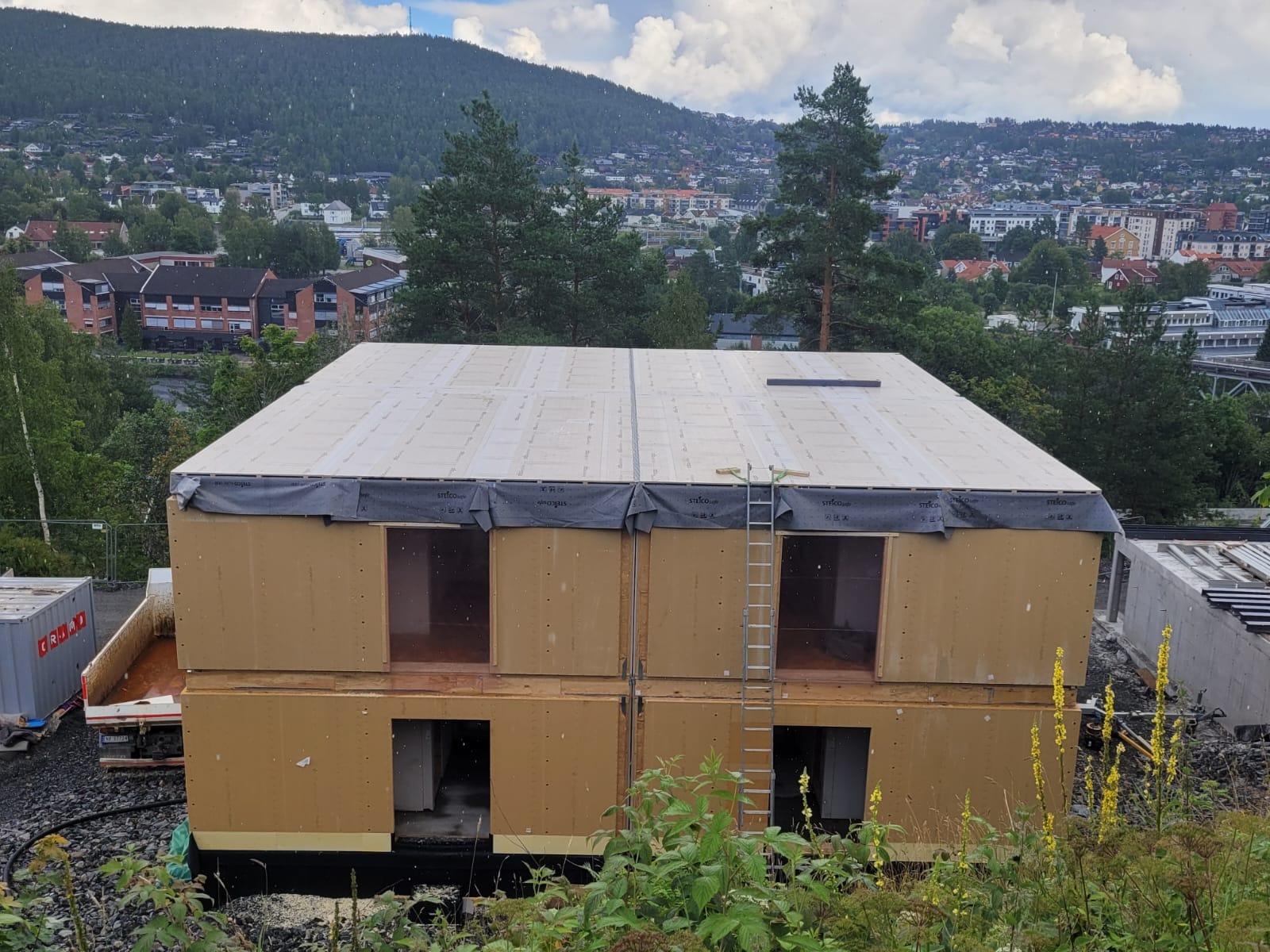 Budowa budynku 4-lokalowymi w Norwegii