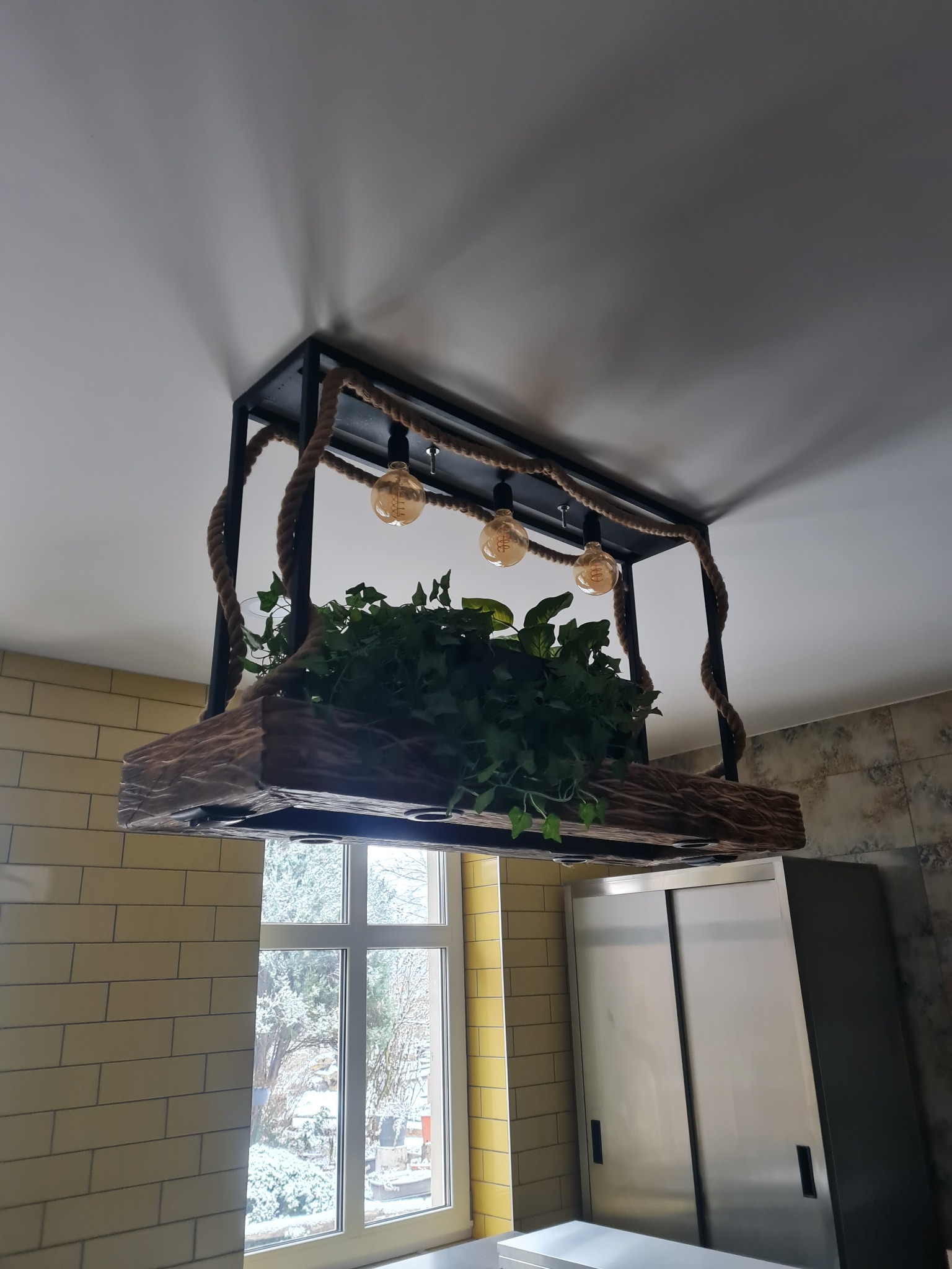 Lampy meble loft
