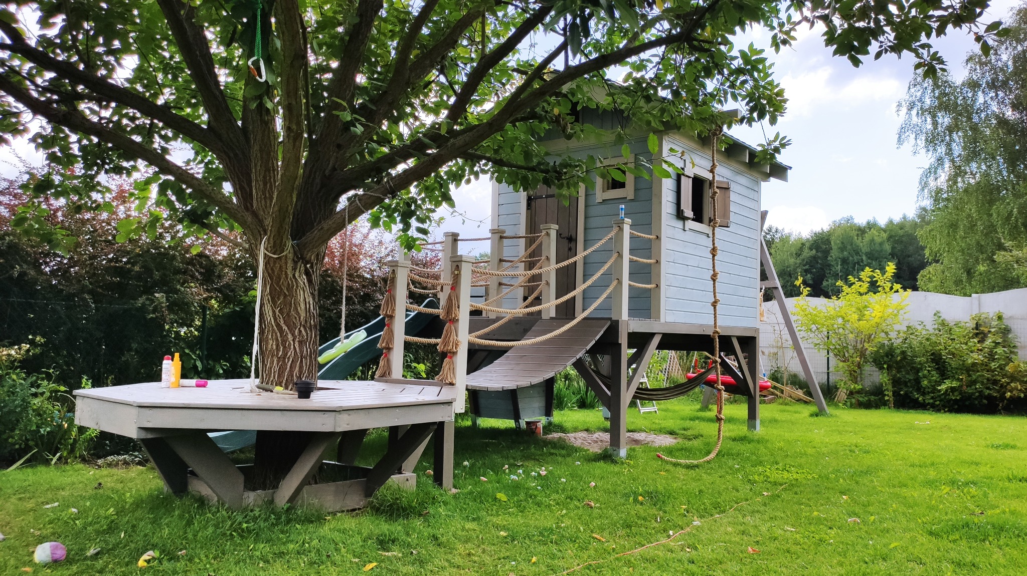 Domek dla dzieci. Projekt własny.