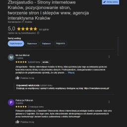Tworzenie stron internetowych Kraków 1