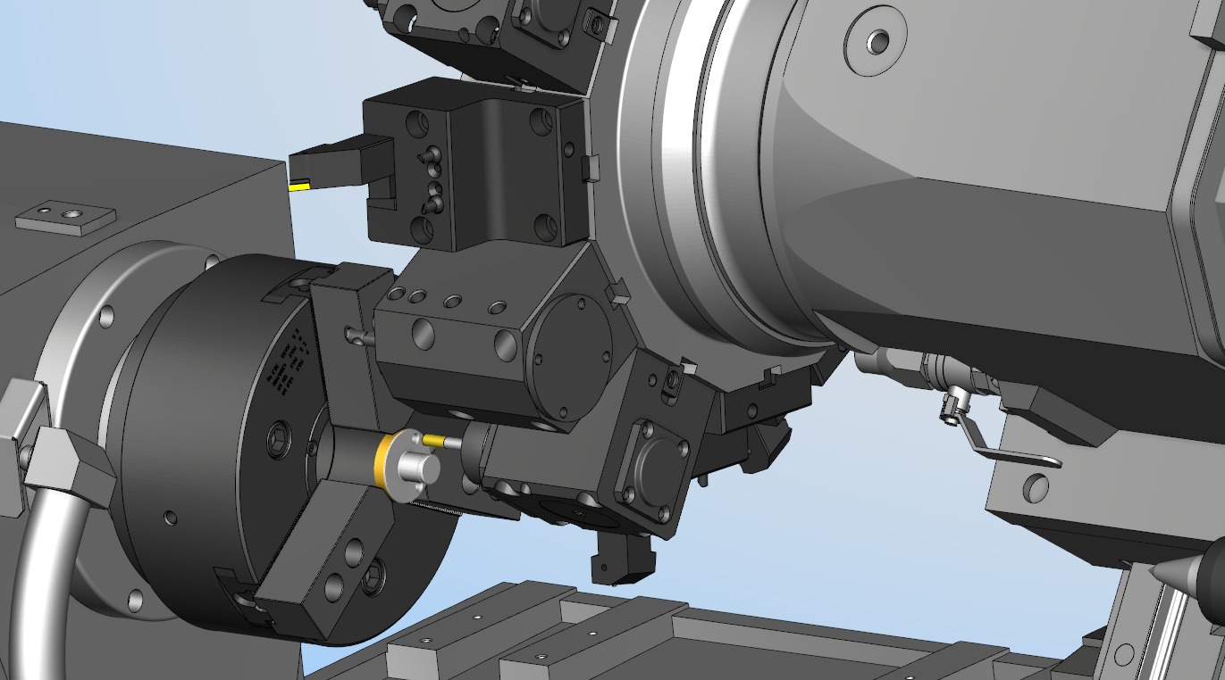 Symulacja wspomagająca proces obróbki CNC.