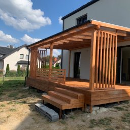 Tarasy drewniane Warszawa 1