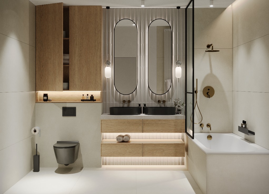 Wnętrze domu - toaleta