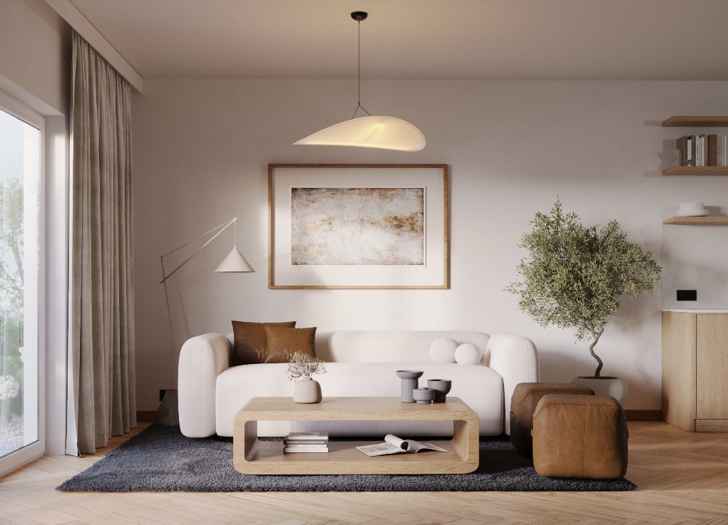 Wnętrze domu - salon