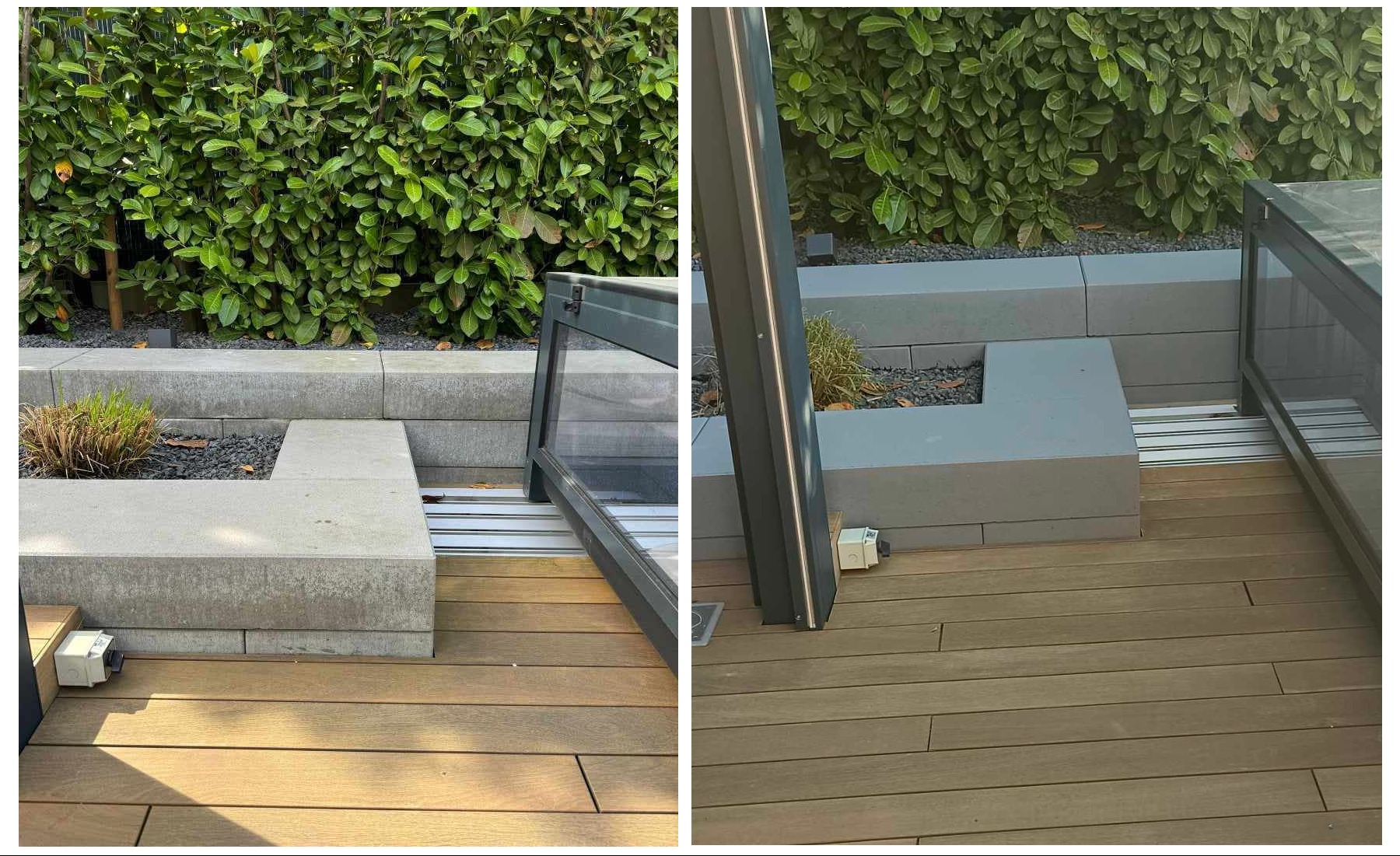 Efekt po usunięciu mleczka betonowego, oraz impregnacji koloryzującej.