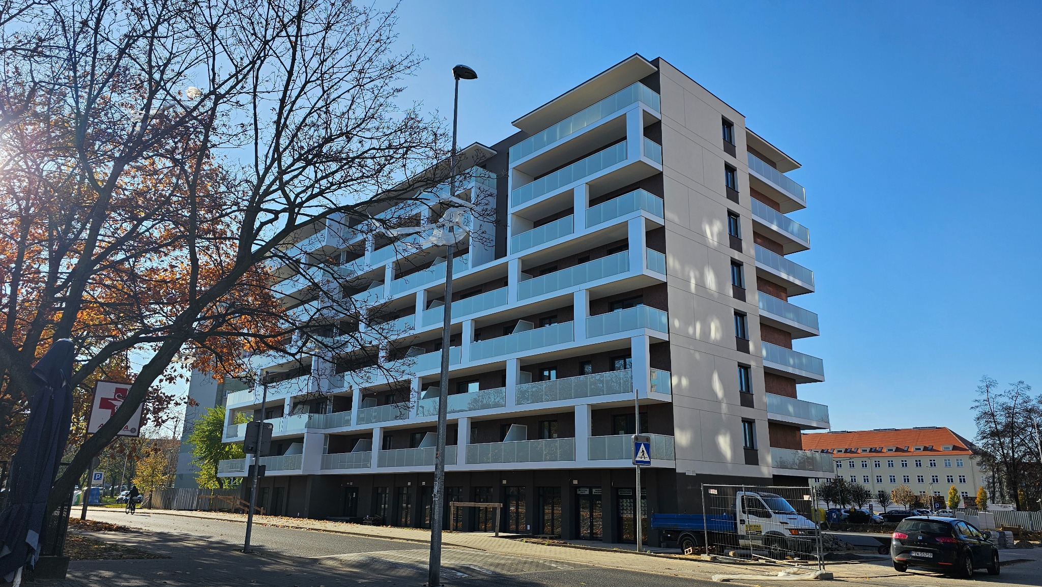 Blok, gdzie mieści się Nasza lokalizacja biura.