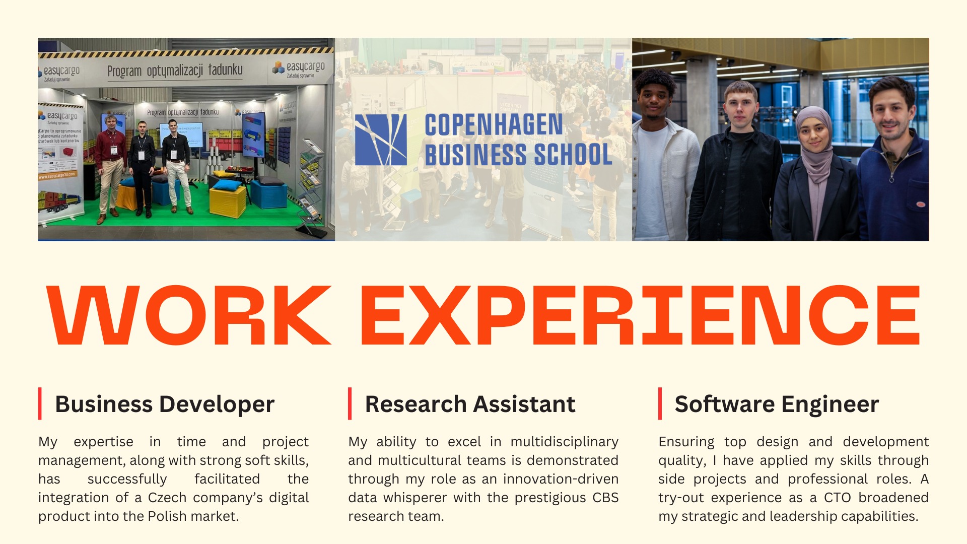 Doświadczenie zawodowe