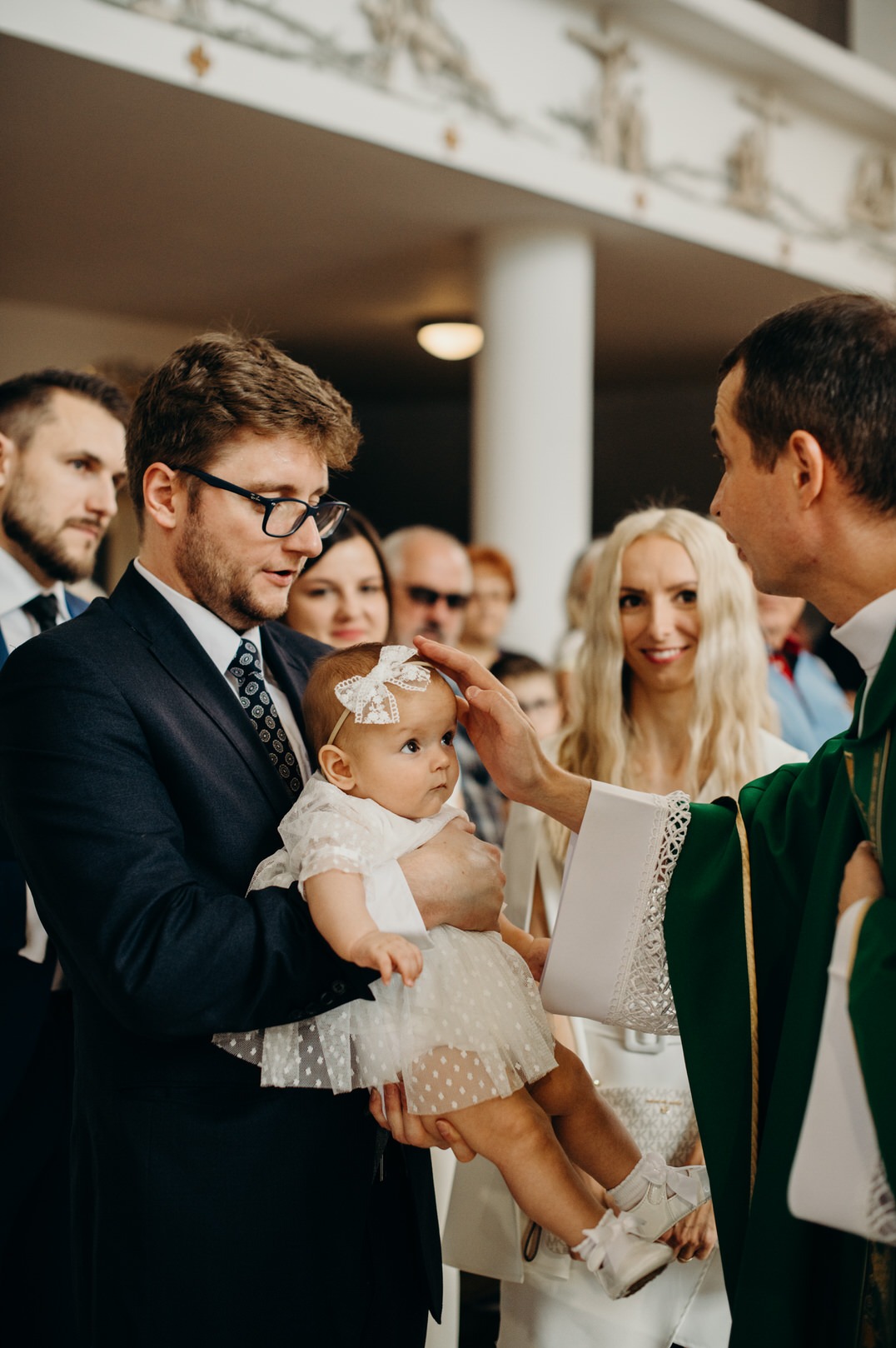 reportaż z przyjęcia Chrztu Świętego