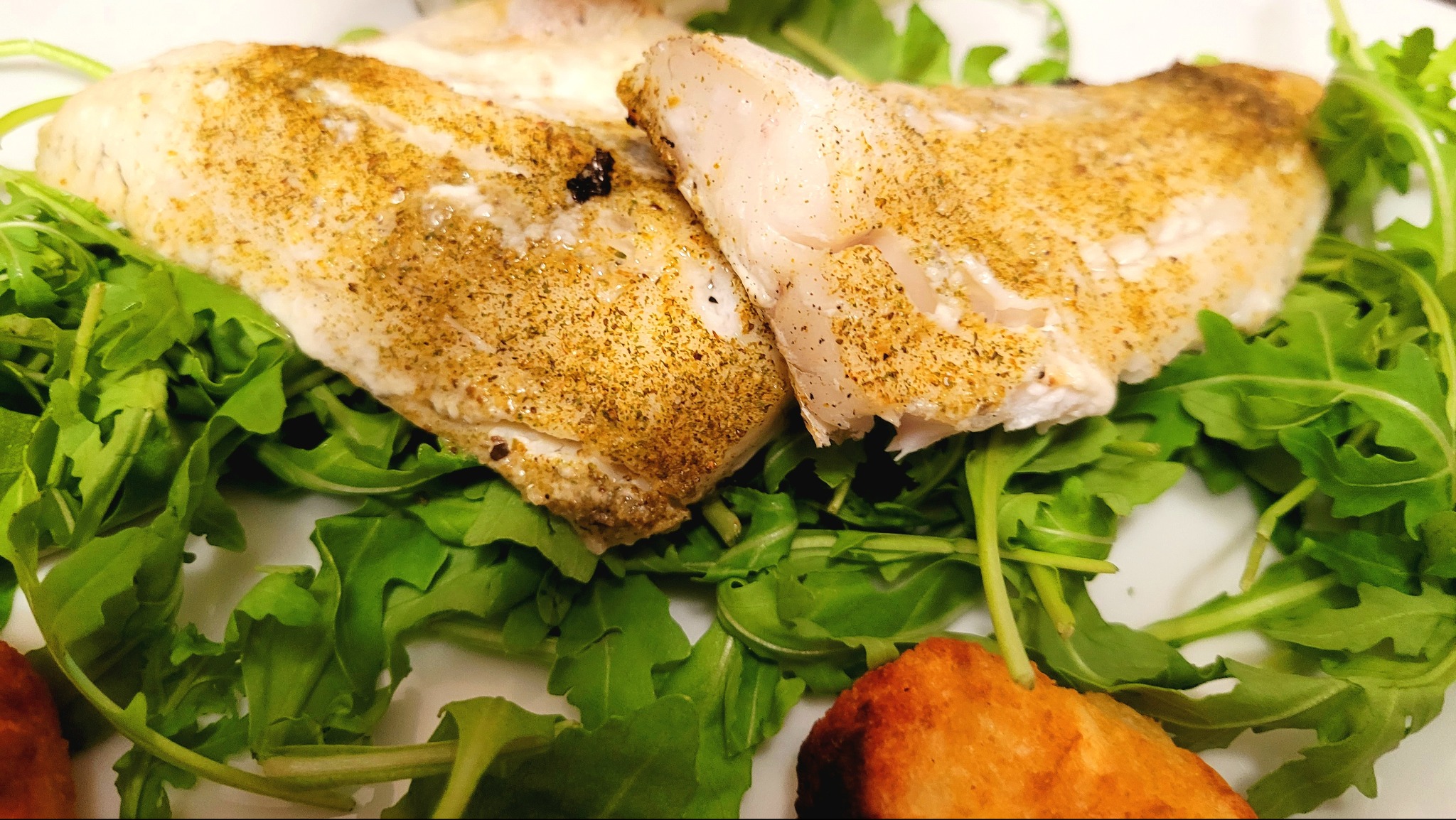 Sandacz z pieca opalanego drewnem