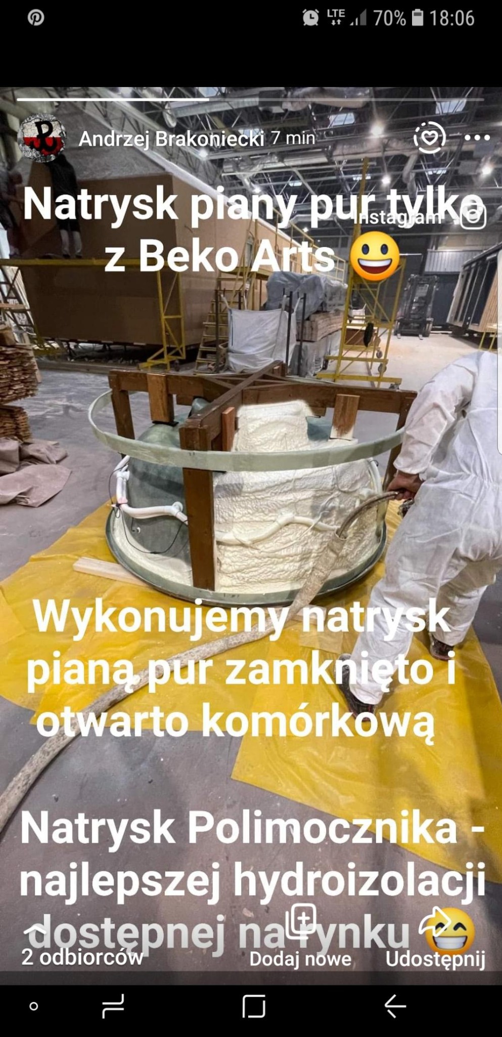 Kilka naszych inwestycji. W pianie działamy od 6 lat.