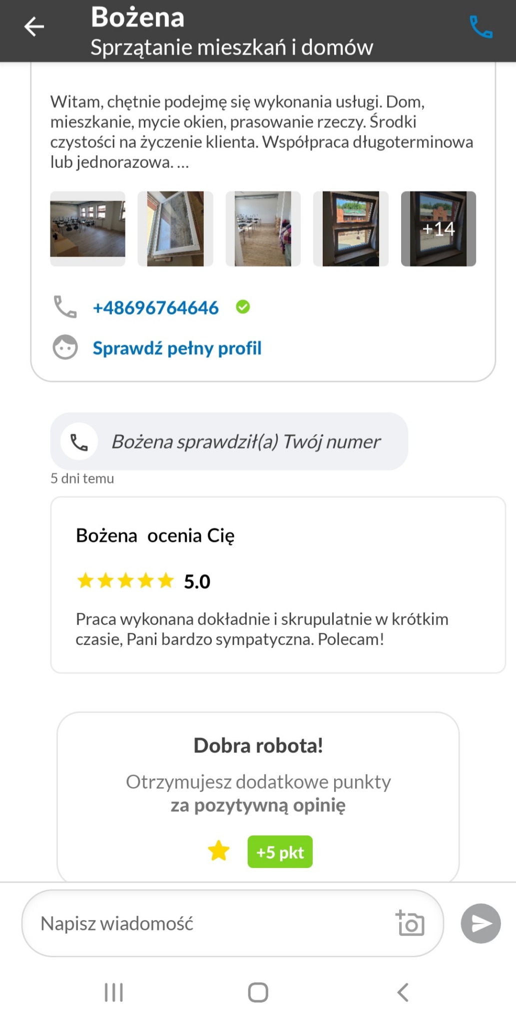 Kolejny zadowolony klient)))