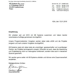 Koeln-Dialog, Niemcy