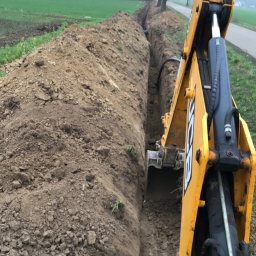 Układanie kostki brukowej Łyse 1