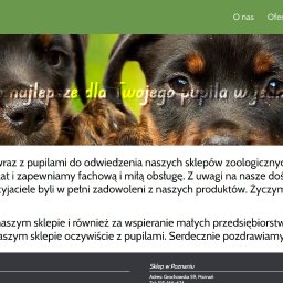 kolusiprzyjaciele.pl
Strona internetowa dla sklepu zoologicznego