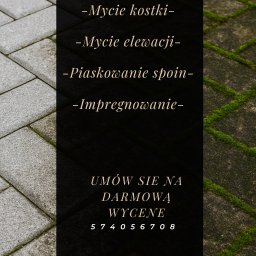 Mycie kostki brukowej Świeszyno 3