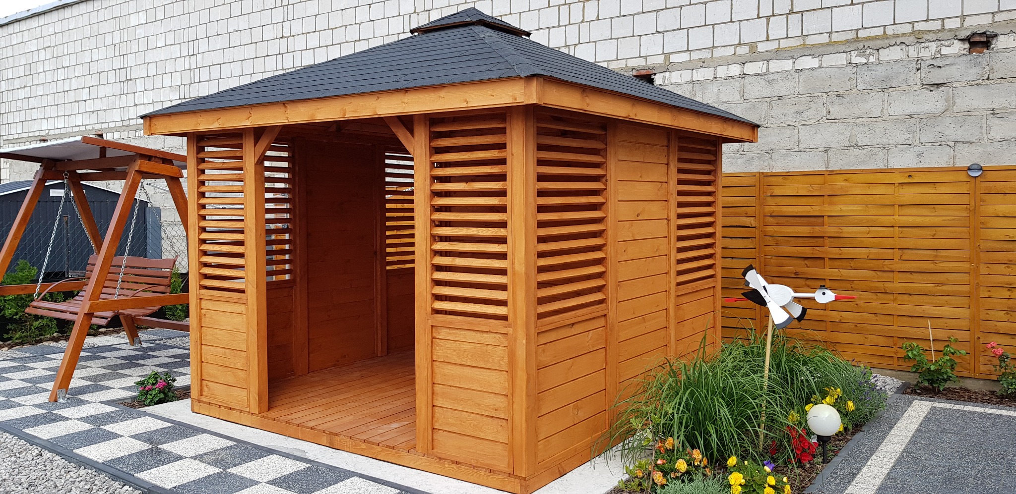 Altana ogrodowa Pola żaluzja 3x3m