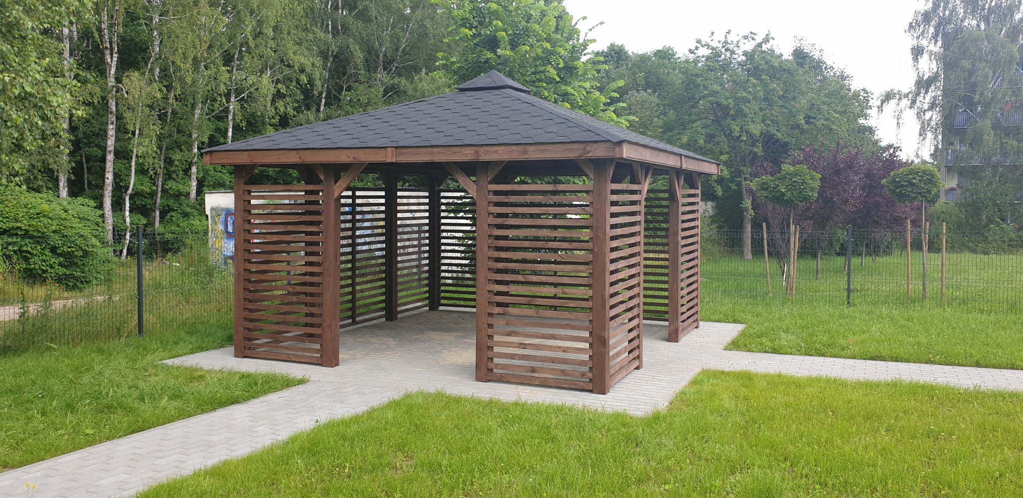 Altana ogrodowa Klaudia 4x4m