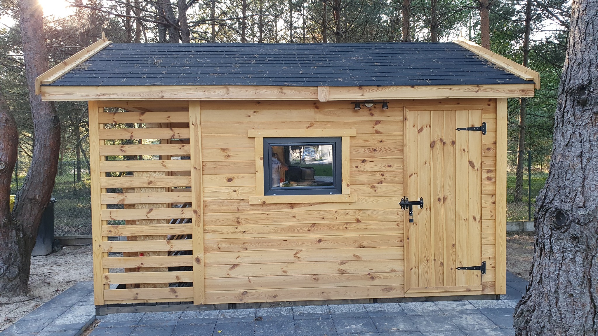 Domek narzędziowy Jaś 3x4m